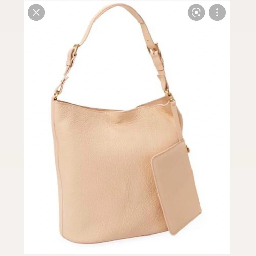 NEW Gigi New York Emma Hobo blush Scotch Leather handbag